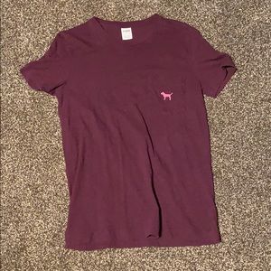 Pink Victoria’s Secret purple shirt